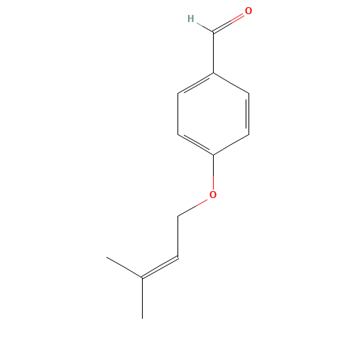 28090-12-2 4'-(3-Methyl-2-butyenyloxy)benzaldehyde chemical structure