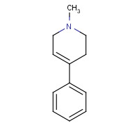 28289-54-5 1-METHYL-4-PHENYL-1,2,3,6-TETRAHYDROXPYRIDINE chemical structure