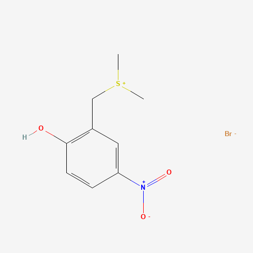 28611-73-6 DIMETHYL(2-HYDROXY-5-NITROBENZYL)SULFONIUM BROMIDE chemical structure