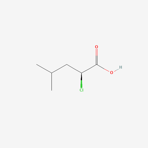 28659-81-6 (S)-2-CHLORO-4-METHYL-N-VALERIC ACID chemical structure