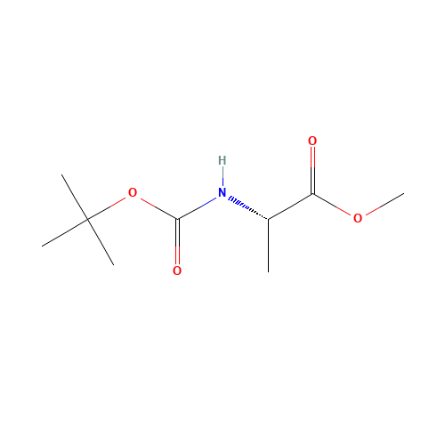28875-17-4 BOC-L-ALANINE METHYL ESTER chemical structure