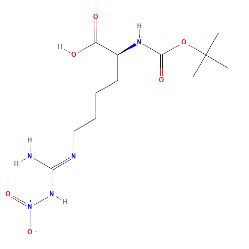 28968-64-1 Boc-N'-Nitro-L-homoarginine chemical structure