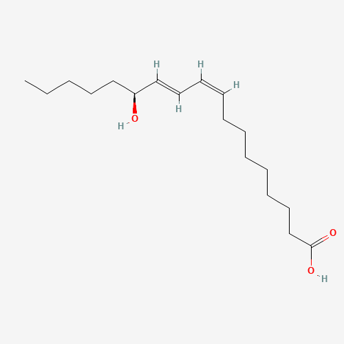 29623-28-7 13(S)-HYDROXYOCTADECA-9Z,11E-DIENOIC ACID chemical structure