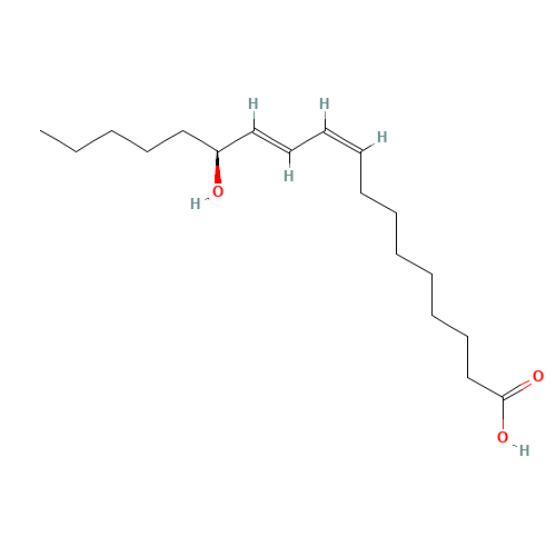29623-28-7 13(S)-HYDROXYOCTADECA-9Z,11E-DIENOIC ACID chemical structure