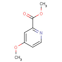 29681-43-4 4-METHOXY-PYRIDINE-2-CARBOXYLIC ACID METHYL ESTER chemical structure