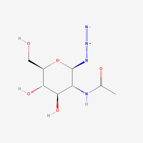 29847-23-2 2-ACETAMIDO-2-DEOXY-BETA-D-GLUCOPYRANOSYL AZIDE chemical structure