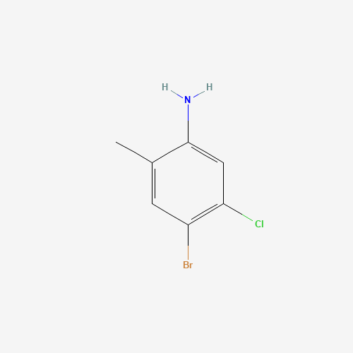 30273-47-3 4-Bromo-5-chloro-2-methylaniline chemical structure