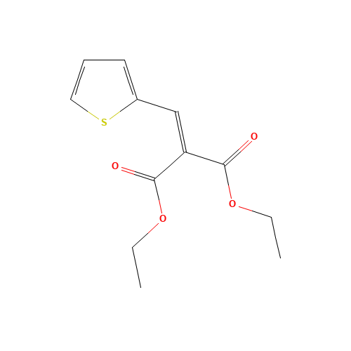 30313-06-5 DIETHYL 2-(2-THIENYLMETHYLIDENE)MALONATE chemical structure