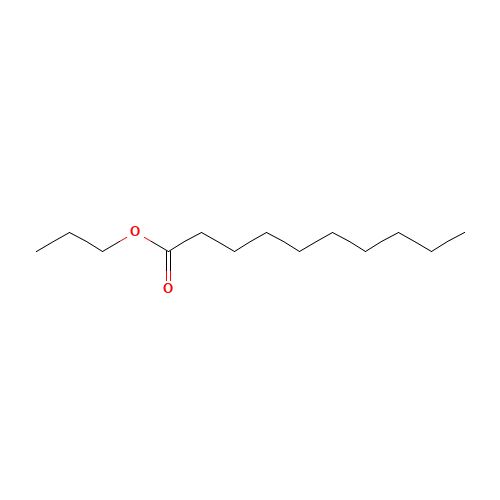 30673-60-0 N-PROPYL DECANOATE chemical structure
