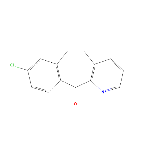 31251-41-9 8-Chloro-5,6-dihydro-11H-benzo[5,6]cyclohepta[1,2-b]pyridin-11-one chemical structure