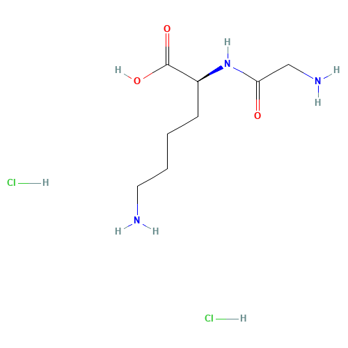 31461-63-9 GLY-LYS HYDROCHLORIDE chemical structure