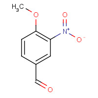 31680-08-7 4-METHOXY-3-NITROBENZALDEHYDE chemical structure