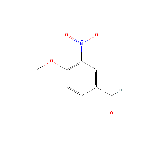 31680-08-7 4-METHOXY-3-NITROBENZALDEHYDE chemical structure
