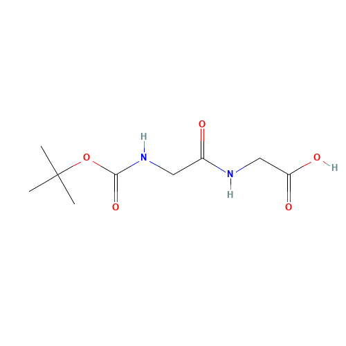 31972-52-8 N-(tert-Butoxycarbonyl)glycylglycine chemical structure
