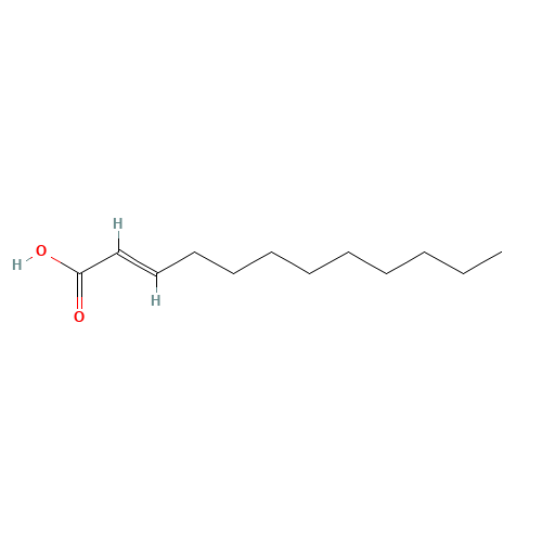 32466-54-9 TRANS-2-DODECENOIC ACID chemical structure