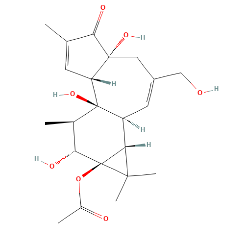 32752-29-7 PHORBOL 13-ACETATE chemical structure