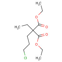 32821-60-6 DIETHYL 2-(3-CHLOROPROPYL)-2-ETHYLMALONATE chemical structure