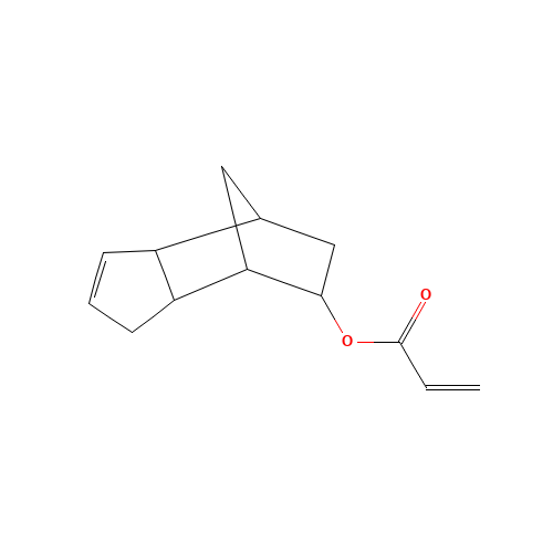 33791-58-1 DICYCLOPENTENYL ACRYLATE chemical structure