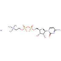 33818-15-4 Citicoline sodium chemical structure