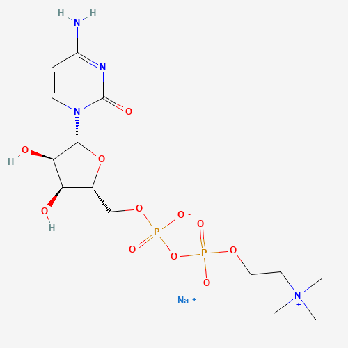 33818-15-4 Citicoline sodium chemical structure