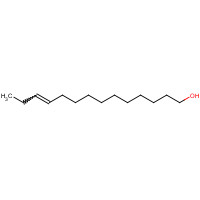34010-15-6 CIS-11-TETRADECEN-1-OL chemical structure