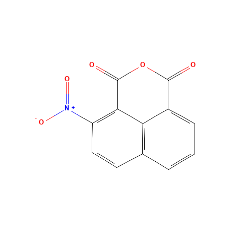 34087-02-0 4-Nitronaphthalene-1,8-dicarboxylic anhydride chemical structure