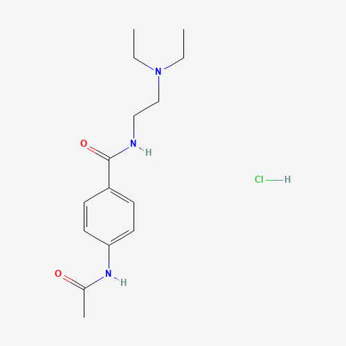 34118-92-8 N-ACETYLPROCAINAMIDE HYDROCHLORIDE chemical structure
