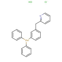 34377-83-8 3-PYRIDYLMETHYL-TRIPHENYL PHOSPHONIUM CHLORIDE HYDROCHLORIDE chemical structure