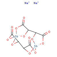 34521-09-0 ANTIMONY SODIUM TARTRATE chemical structure