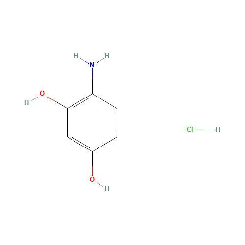 34781-86-7 4-AMINORESORCINOL HYDROCHLORIDE chemical structure