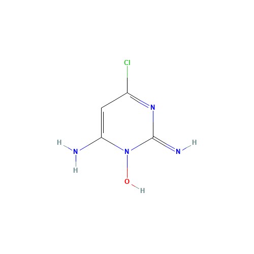 35139-67-4 2,6-Diamino-4-chloropyrimidine 1-oxide chemical structure