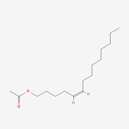 35153-13-0 Z-5-TETRADECEN-1-YL ACETATE chemical structure