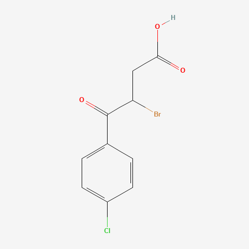 35158-39-5 3-BROMO-4-(4-CHLORO-PHENYL)-4-OXO-BUTYRIC ACID chemical structure
