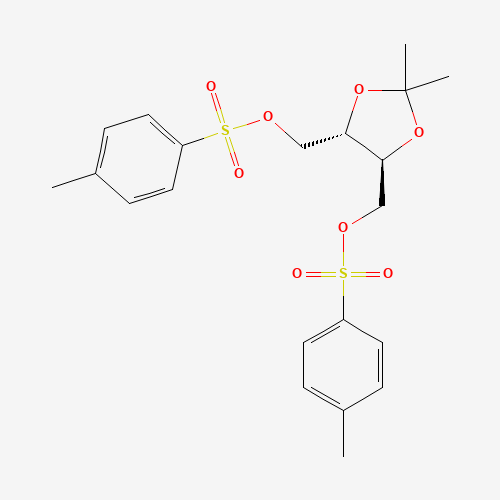 37002-45-2 (-)-1,4-DI-O-TOSYL-2,3-O-ISOPROPYLIDENETHREITOL chemical structure