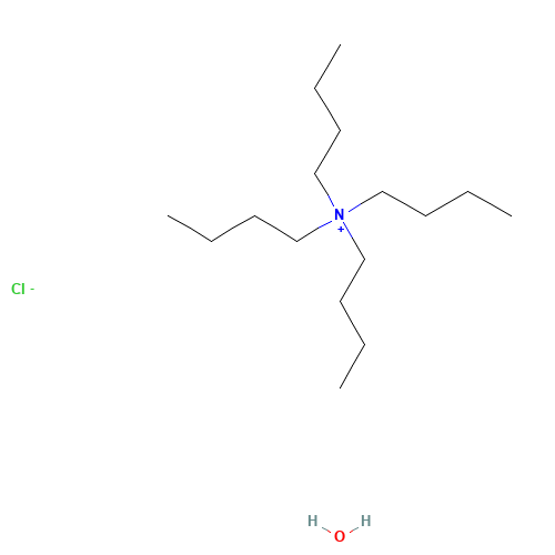 37451-68-6 Tetrabutyl ammonium chloride hydrate chemical structure
