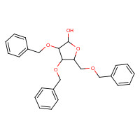 37776-25-3 2,3,5-TRI-O-BENZYL-D-ARABINOFURANOSE chemical structure