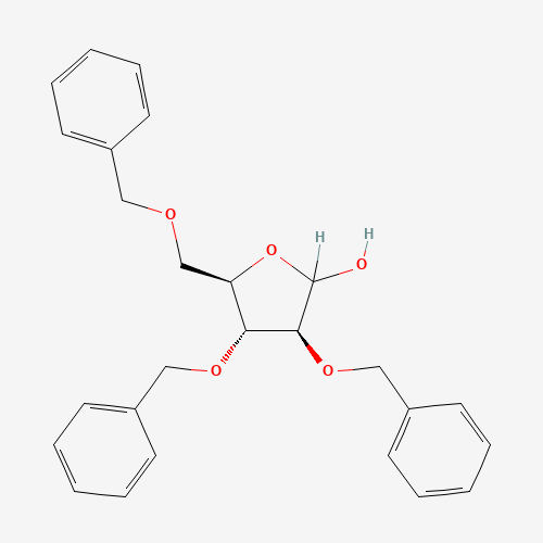37776-25-3 2,3,5-TRI-O-BENZYL-D-ARABINOFURANOSE chemical structure