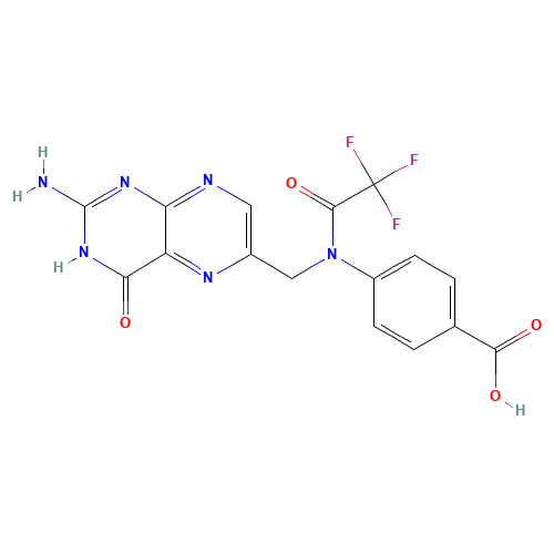 37793-53-6 N10-(TRIFLUOROACETYL)PTEROIC ACID chemical structure