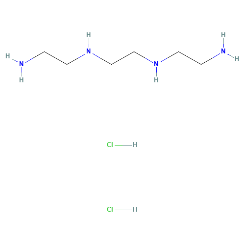 38260-01-4 TRIETHYLENETETRAMINE DIHYDROCHLORIDE chemical structure