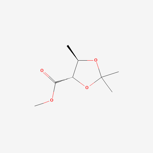 38410-80-9 METHYL (4S)-TRANS-2,2,5-TRIMETHYL-1,3-DIOXOLANE-4-CARBOXYLATE chemical structure