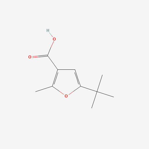 38422-62-7 5-TERT-BUTYL-2-METHYLFURAN-3-CARBOXYLIC ACID chemical structure