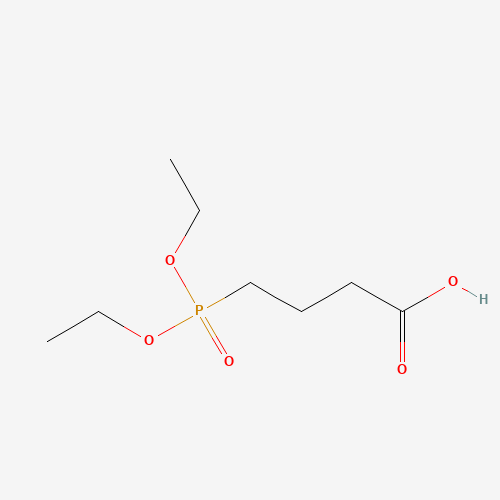 38694-48-3 DIETHYLPHOSPHONOBUTANOIC ACID chemical structure