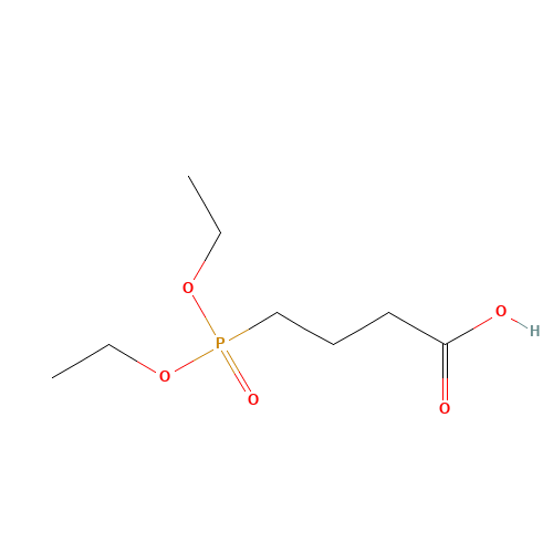 38694-48-3 DIETHYLPHOSPHONOBUTANOIC ACID chemical structure