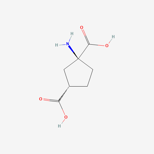 39026-63-6 (+/-)-1-AMINOCYCLOPENTANE-CIS-1,3-DICARBOXYLIC ACID chemical structure
