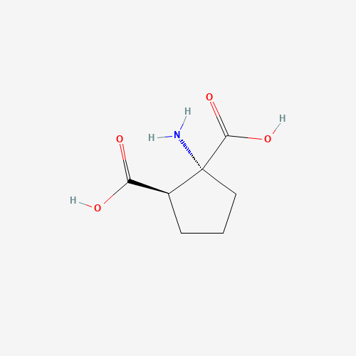 39026-64-7 (+/-)-1-AMINOCYCLOPENTANE-CIS-1,2-DICARBOXYLIC ACID chemical structure