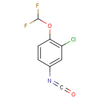 39479-97-5 3-CHLORO-4-(DIFLUOROMETHOXY)PHENYL ISOCYANATE chemical structure
