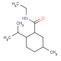 39711-79-0 N-Ethyl-p-menthane-3-carboxamide chemical structure