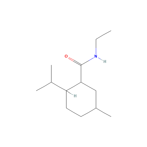 39711-79-0 N-Ethyl-p-menthane-3-carboxamide chemical structure