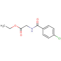 39735-52-9 ETHYL 2-[(4-CHLOROBENZOYL)AMINO]ACETATE chemical structure