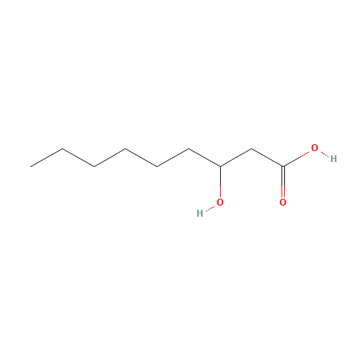 40165-87-5 3-HYDROXYNONANOIC ACID chemical structure